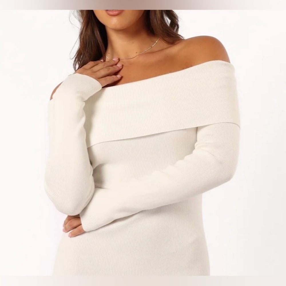 𝅺DAVID  BENJAMIN off shoulder or scoop neck dress vintage Y2K size 7 🌻Host Pick🌻